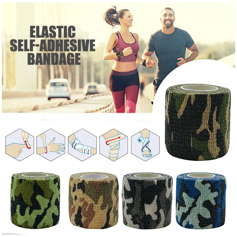 

Камуфляжная эластичная лента для занятий спортом, 4,8 м