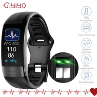 smartband ecg smart band watch heart rate monitor ppg bracelet blood pressure waterproof wristband p11 plus smartwatch men women