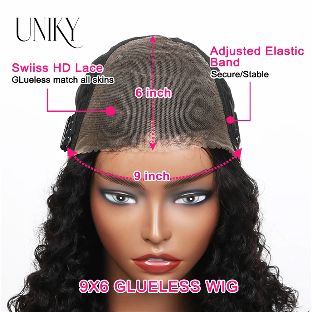 Готовый К Работе Волнистый Боб Парик Из Человеческих Волос На Прозрачном