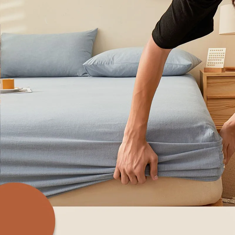 Plaid Quilted Cover Floral No Pillowcase Double Bed 1pc Thicken Waterproof Queen Size For Mattress EM2746-2768