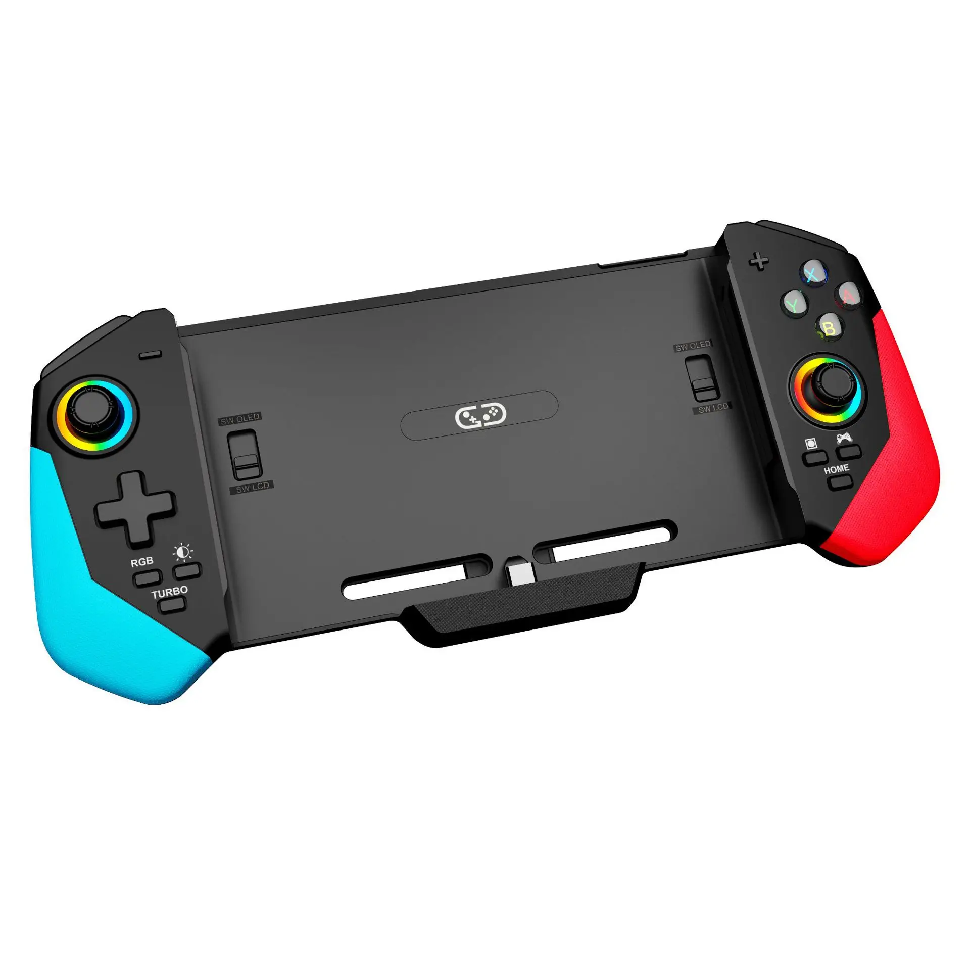 Saitake STK-7047 для переключателя/переключателя OLED игровой контроллер в линию 6-осевой