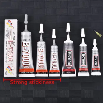 B7000 Glue 9/15/25/50ml Multi-Purpose Transparent Strong Glue Adhesive Universal Super Glue For DIY Jewelry Makings Item Repair 5