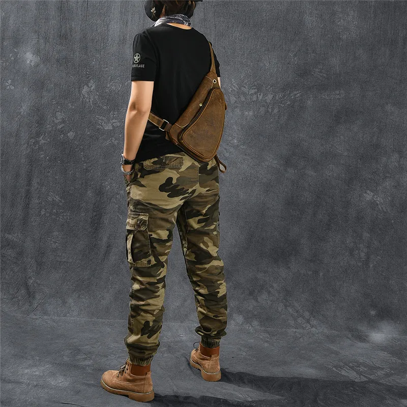 Casual vintage genuine leather men's small chest bag fashion design natural crazy horse cowhide daily sport USB crossbody bag