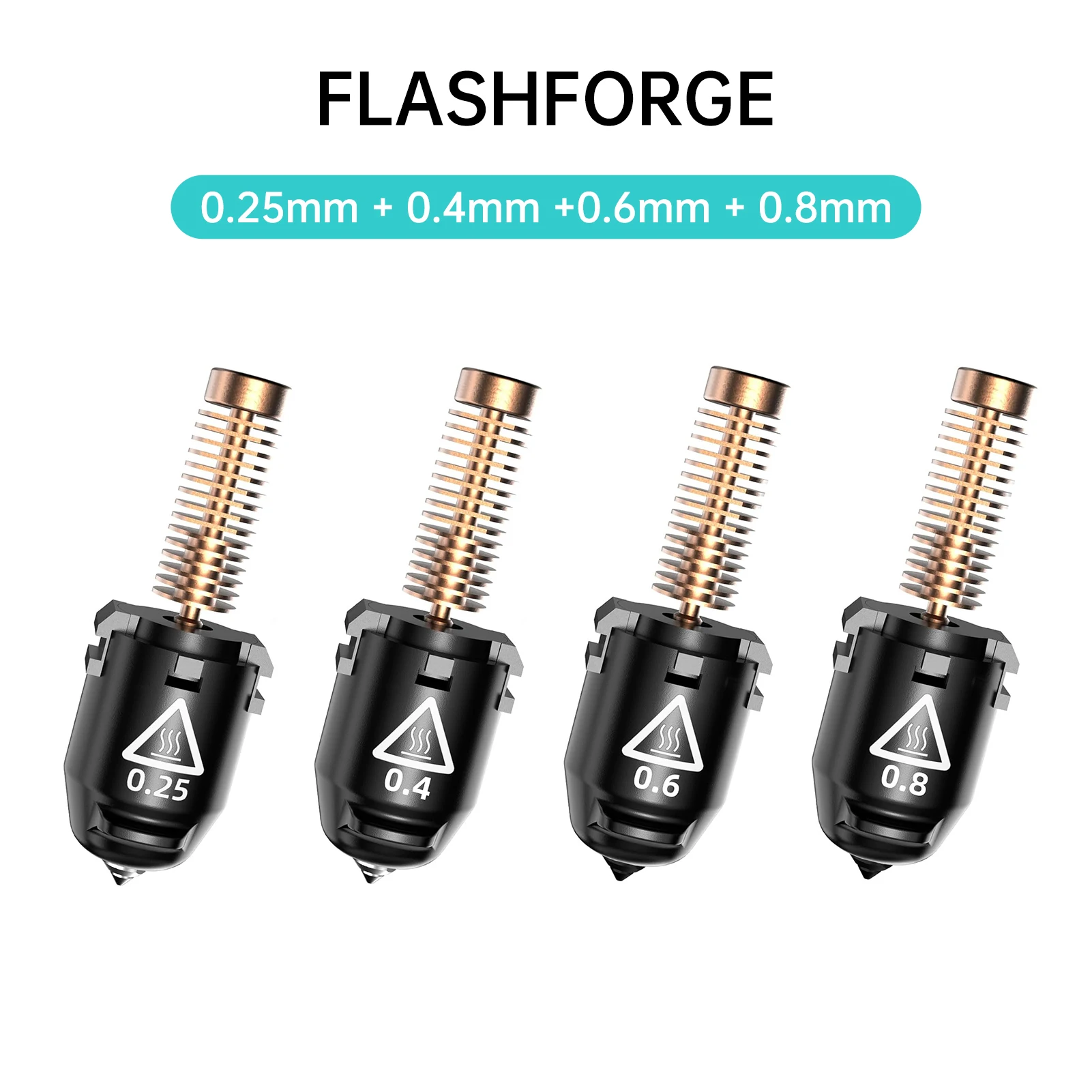 Усиленная насадка FLASHFORGE Adventurer 5 м 280 ℃ высокий расход 32 мм ³/с для стабильной