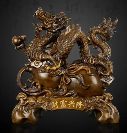 

GOLDEN DRAGON WEALTH FORTUNE DRAGON CHINESE SITTING ROOM WINE CABINET TV CABINET HOME DECORATION FACTORY WHOLESALE