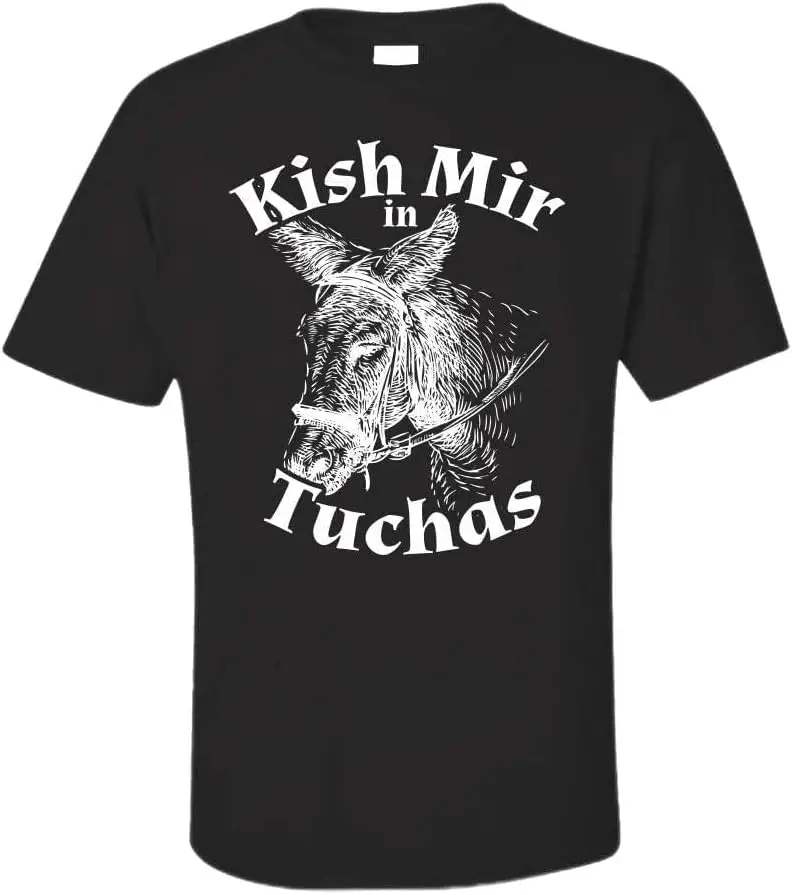 Ідиш Kish Mir in Tuchas Kiss Me Design - футболка унісекс