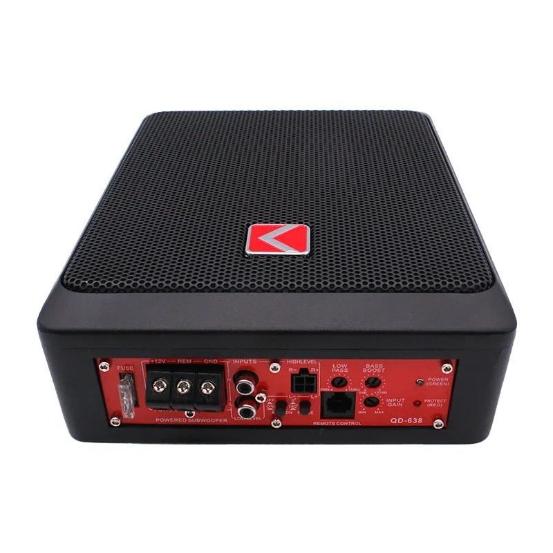 800 Вт активный сабвуфер для автомобиля аудиоколонка 20 Гц частота 150 90 дБ супер