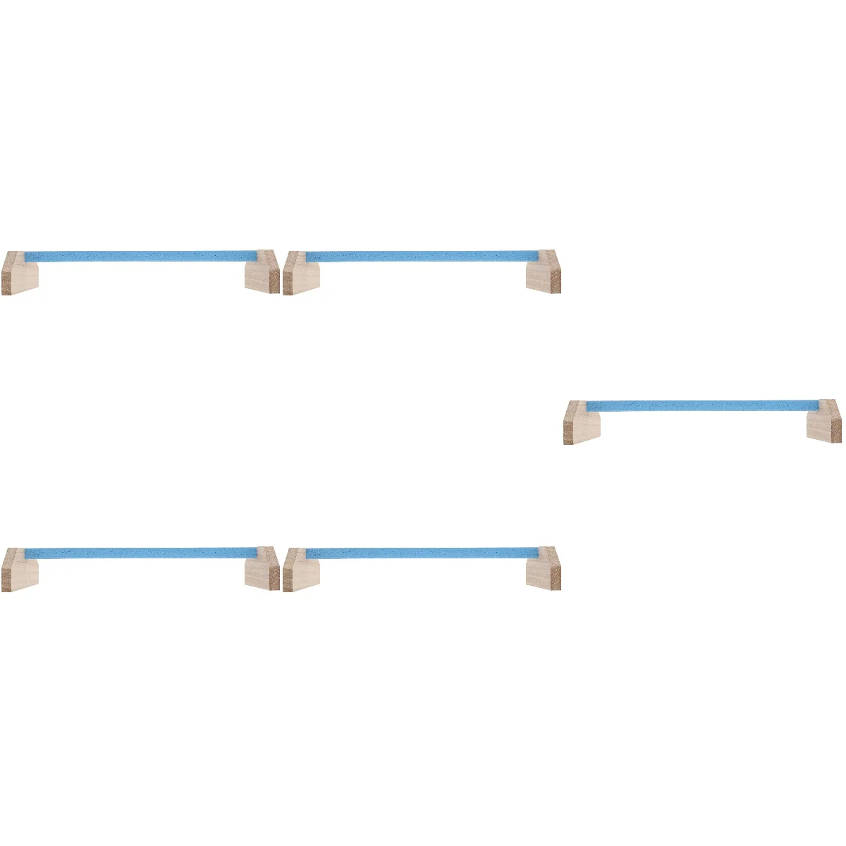 

5x Farm Hen Standing Frame Hen Standing Rack Resistant Parrot Perch for Cage Home Gift Shop
