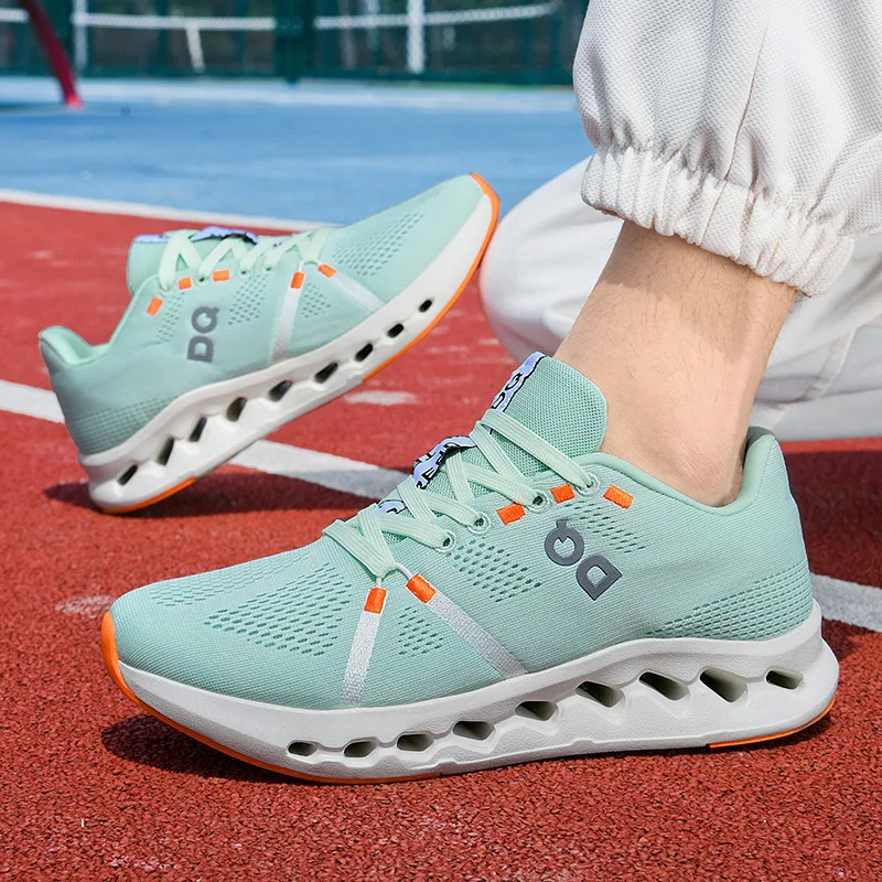 Спортивная и удобная обувь на толстой подошве для мужчин женщин модные мягкие