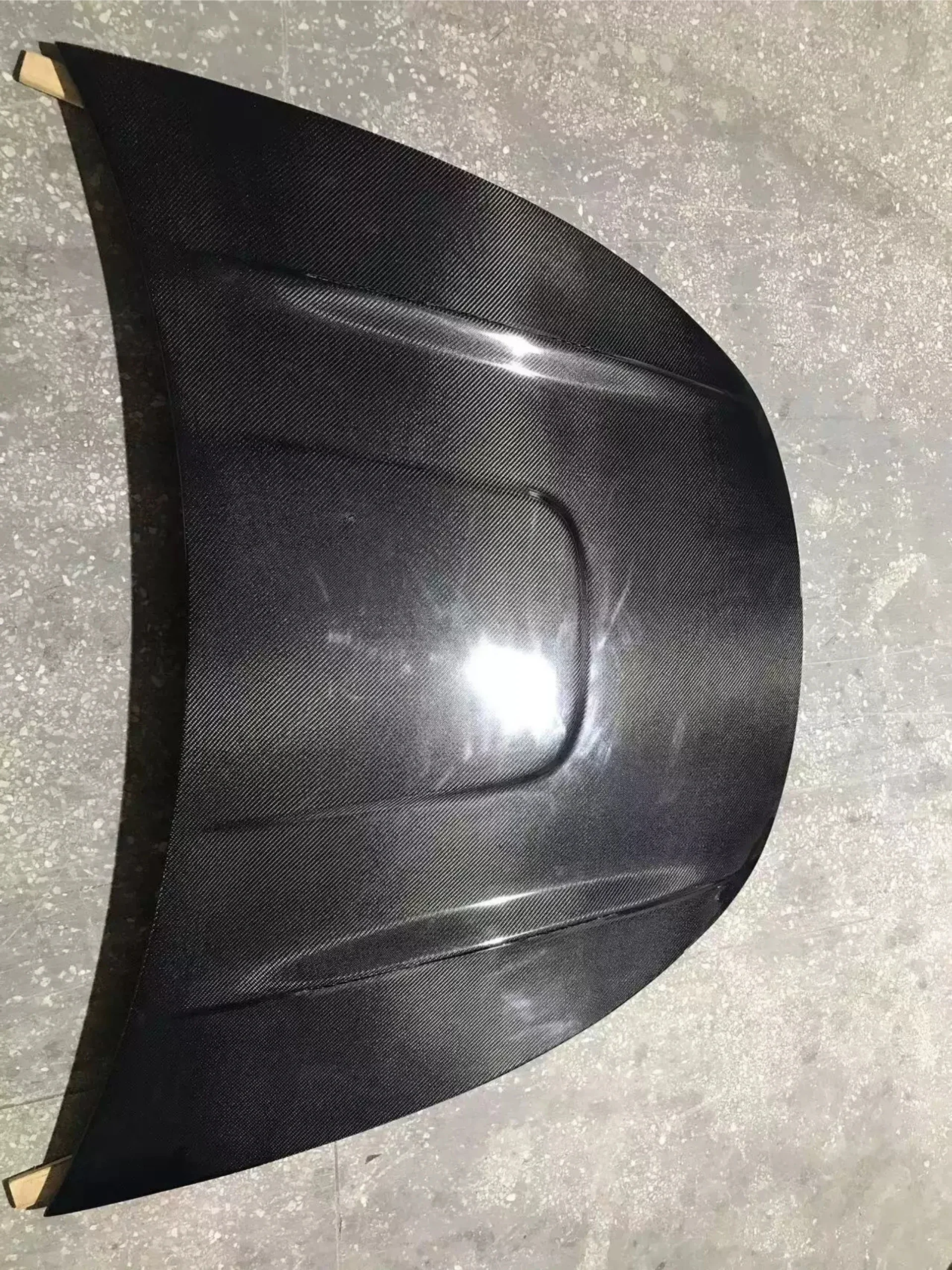 Крышка капота из углеродного волокна для Tesla Y C MST Style аксессуары автомобиля