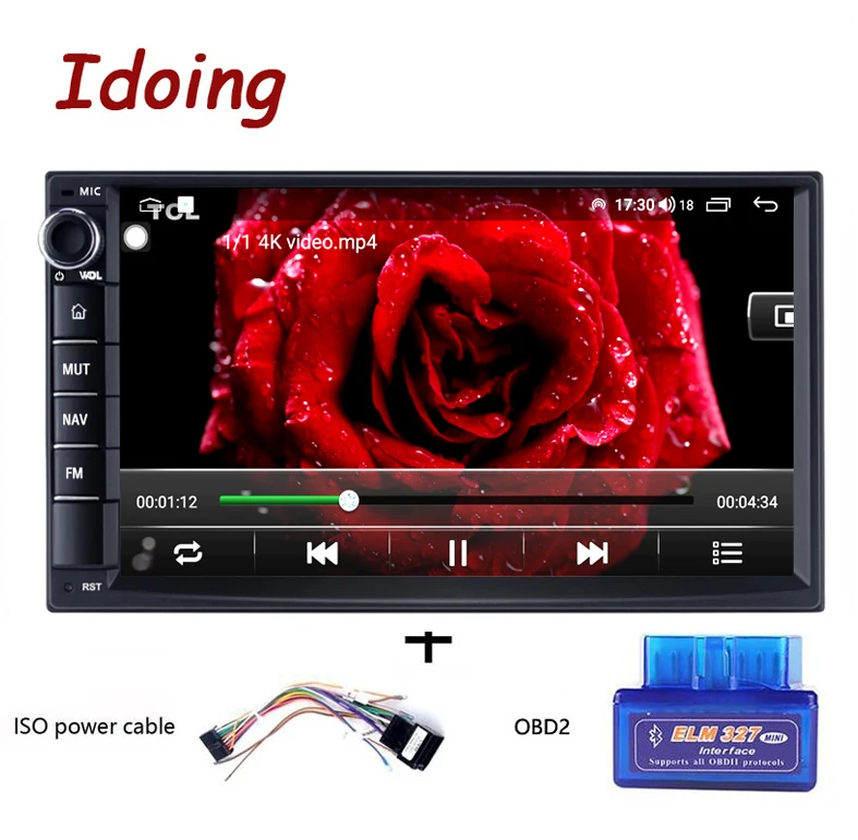 

Idoing 2Din 7 "автомобильный медиаплеер Android Авторадио головное устройство для Mazda Almera Toyota Volkswagen Nissan Kia VW Qashqai Juke Peugeot