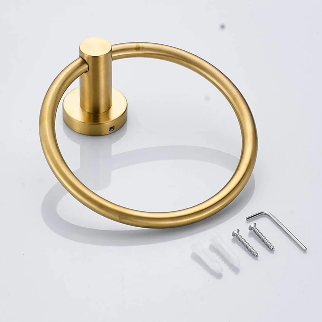 

Прочное высококачественное практичное новое кольцо для полотенца металлическое кольцо для полотенец из нержавеющей стали настенное крепл...