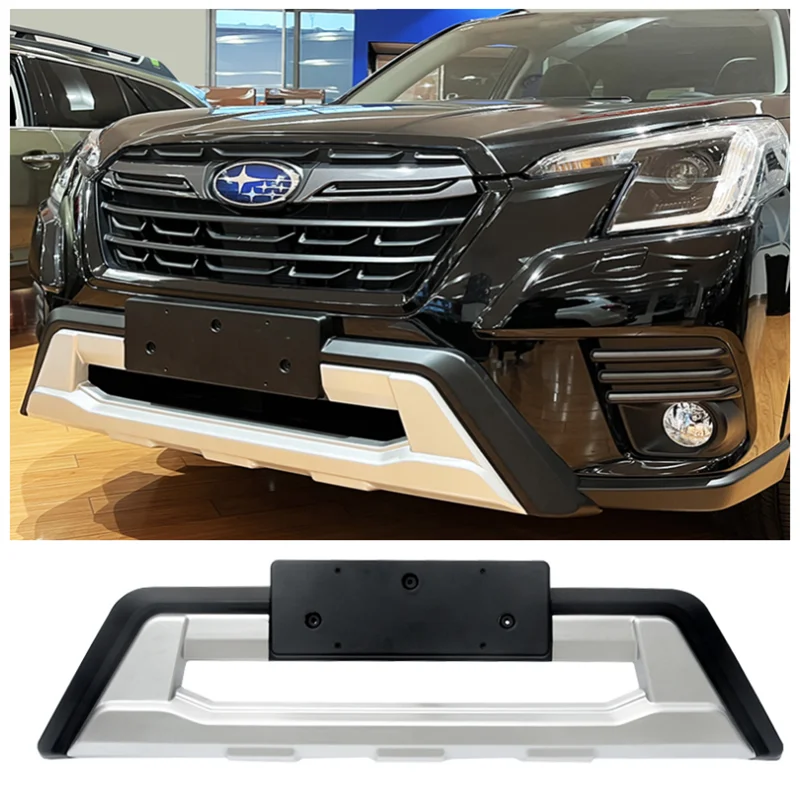 

High Quality ABS Car Front and Rear Bumper Protector Cover Guard Skid Plate Fits For Subaru Forester 2022 2023+