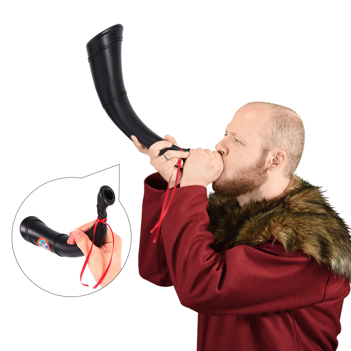 4 шт. детские игрушки пиратский рожок на Хэллоуин