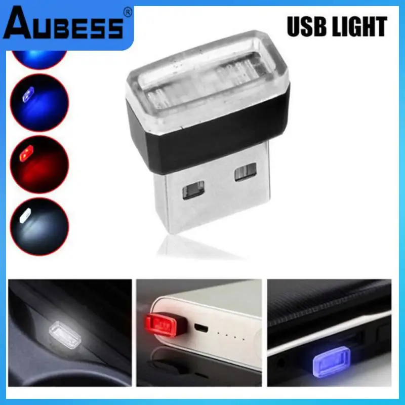 

Mini Usb Led Light Portable Car Usb Light Emergency Lighting Atmosphere Car Interior Accessories Neon Interior Light Universal