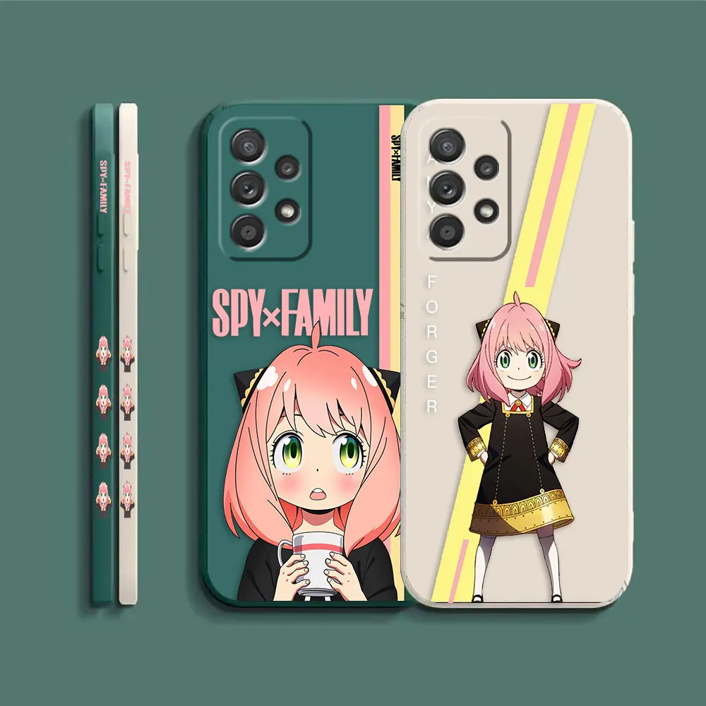 Case For Samsung Galaxy A91 A14 A73 A72 A71 A53 A52 A51 A42 A33 A32 A22 A21S A13 A12 A715F A52S A22S 4G 5G Case SPY Family ANYA