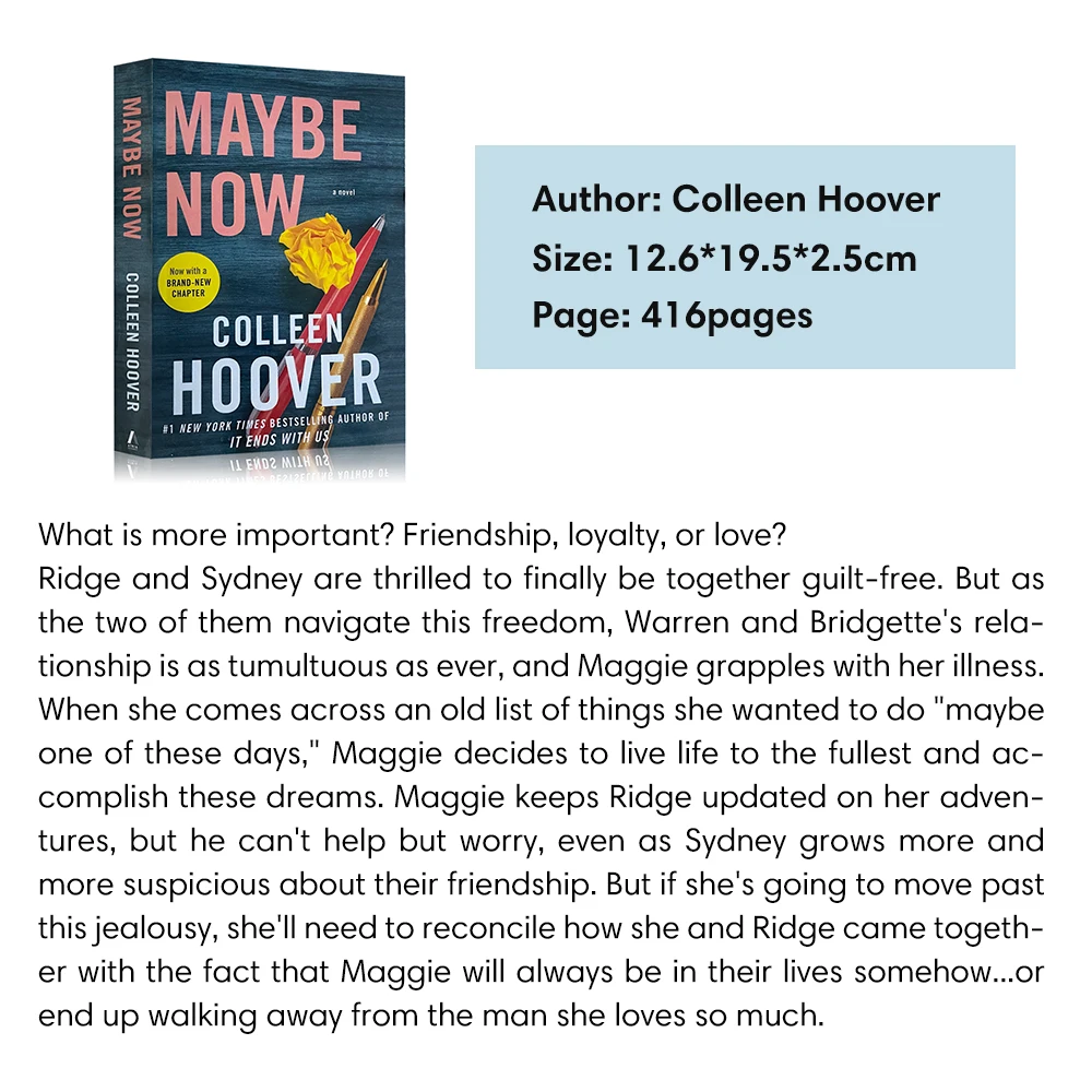 Может быть Сомедай / сейчас Коллин Гувер Современная романтическая фантастика