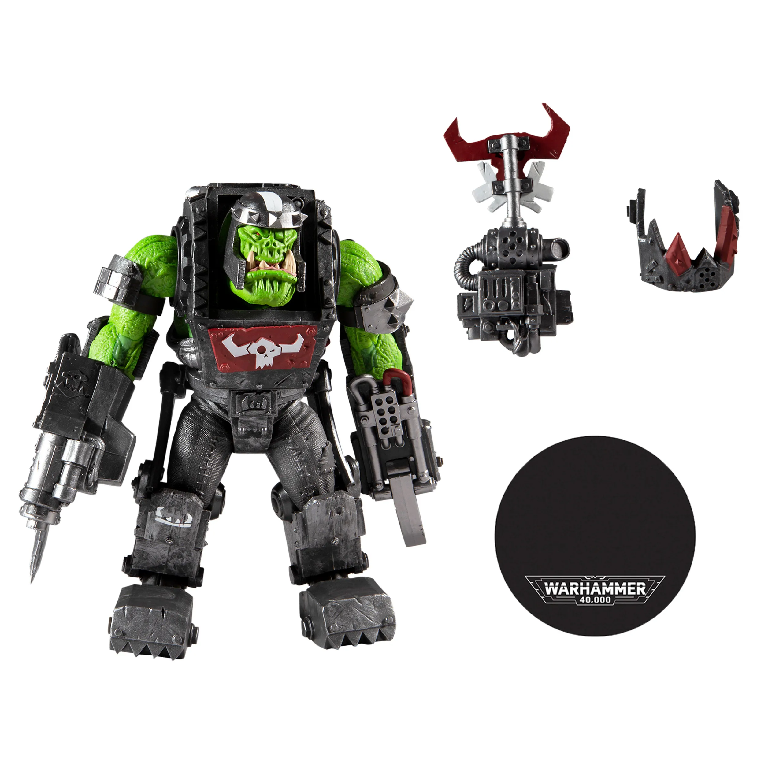 Игрушки McFarlane Ork Meganob w/Shoota (Warhammer 40000) фигурка Mega 10 дюймов оригинальная модель