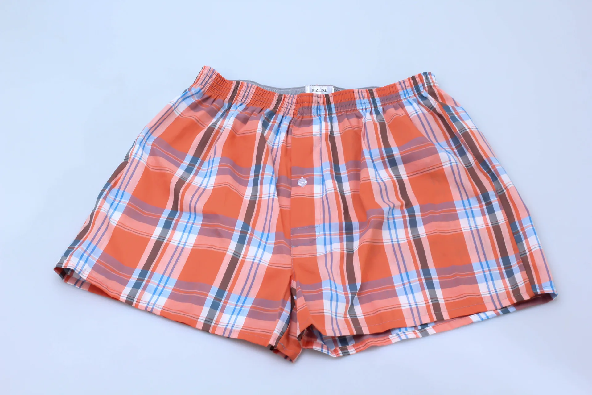 6XL Aro Pants Large Cotton Men Arrow Pants Loose Breathable Flat Pants Comfortable Large Beach Home Pants Men Cotton Underwear