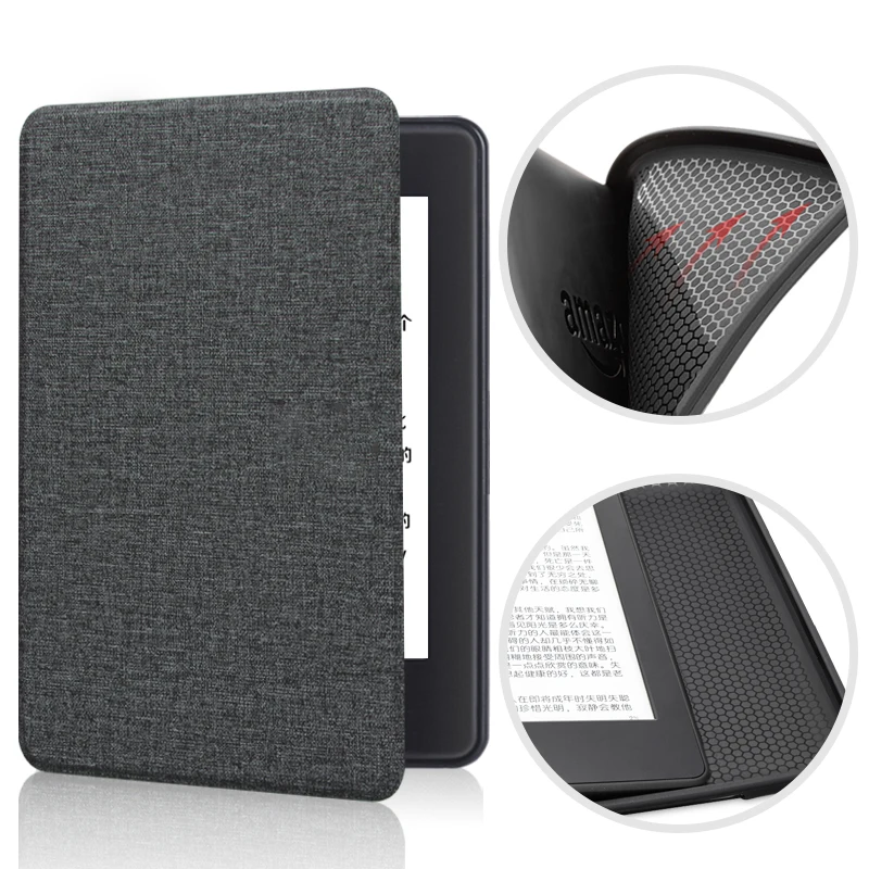 Мягкий чехол для Kindle Paperwhite 5 4 умный 10-го поколения 2019 силиконовый задний Чехол 11th