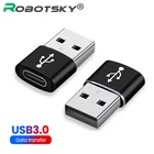 Адаптер USB 3,0 Type C OTG папа-мама