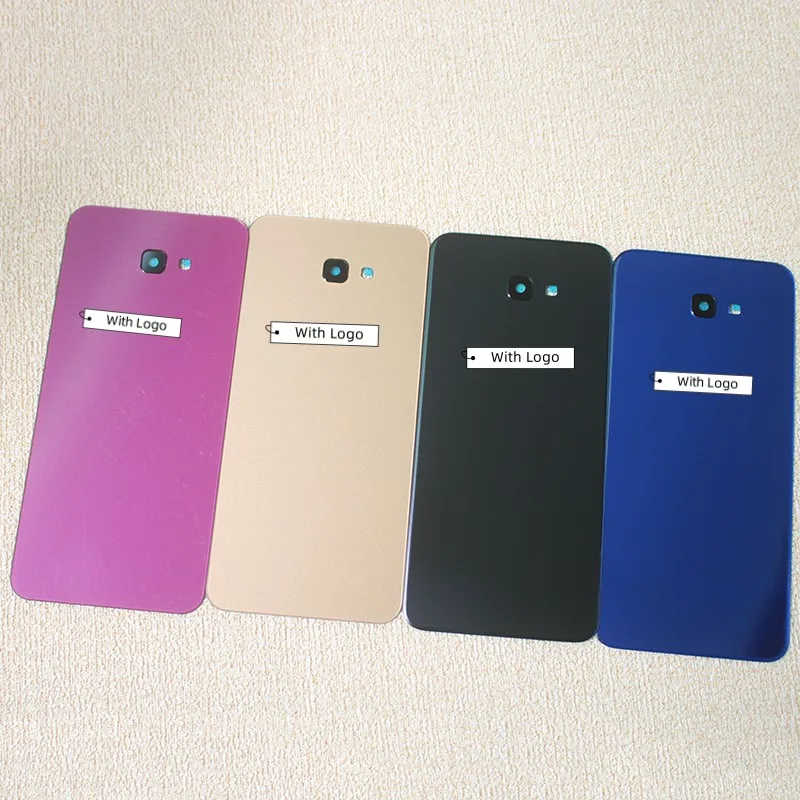 

New Glass Cover For Samsung Galaxy J4+ J4 Plus 2018 J415F/DS J415FN J415G Back Battery Rear Door Housing Repair Panel With Glue