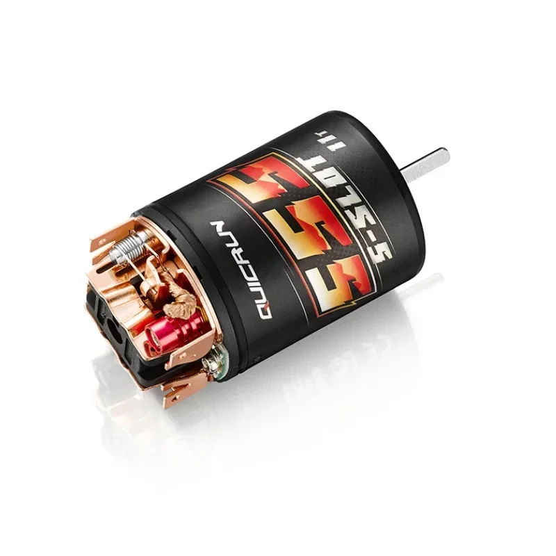 Фото Hobbywing QuicRun Матовый двигатель 540 30T 40T/555 11T 13T с регулятором скорости 60A 80A для 1/10 RC гусеничного автомобиля №4