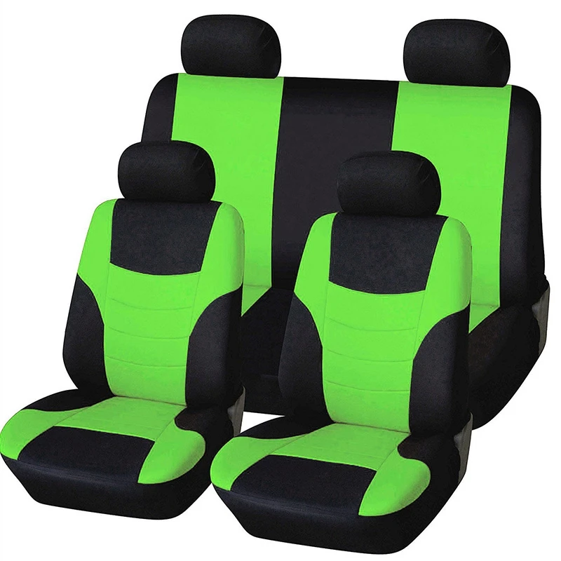 

8Pcs Car Seat Covers Set Universal Heavy Duty Cotton Covers Waterproof Protectors Van for All Vehicles