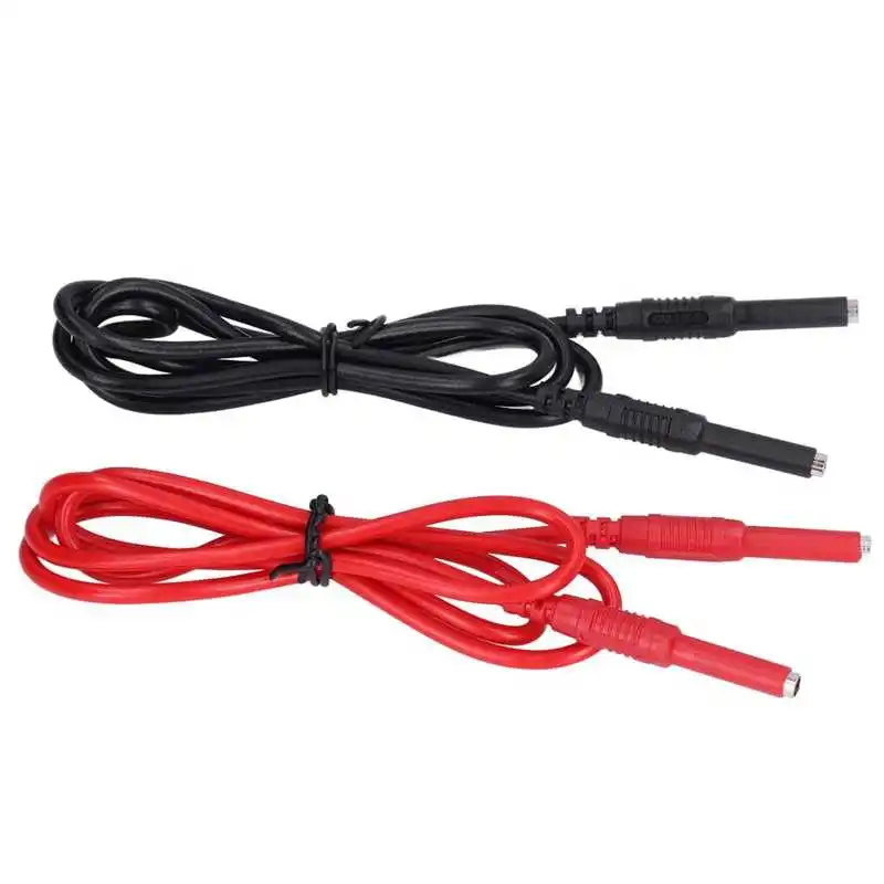 

Solder Wire Plug Kit Female To Female Test Leads Brass Contacts for Electrical Projects for Car Battery