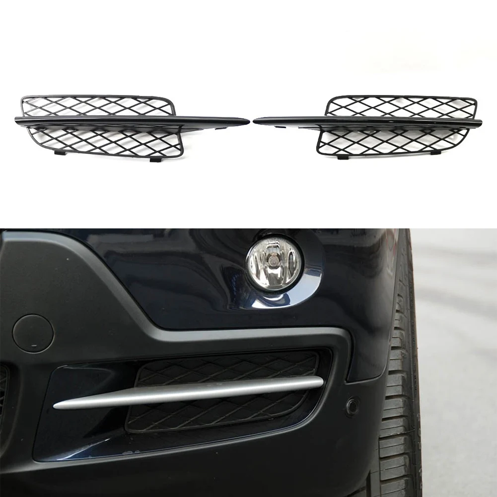 Решетка противотуманных фар для BMW X5 E70 2007 2008 2009 2010 ABS передний бампер автомобиля