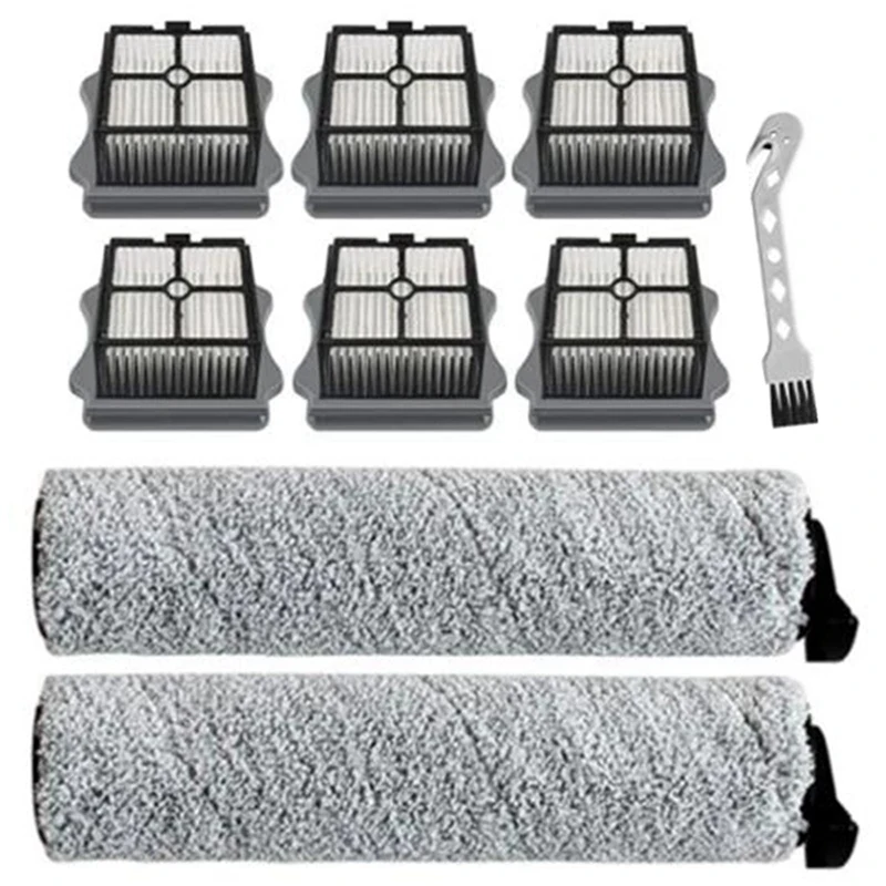 

Roll And Vacuum Filter For TINECO IFLOOR, IFLOOR3, Floor One S3 Hardwood Floors Wet Dry Vacuum Cleaner Parts