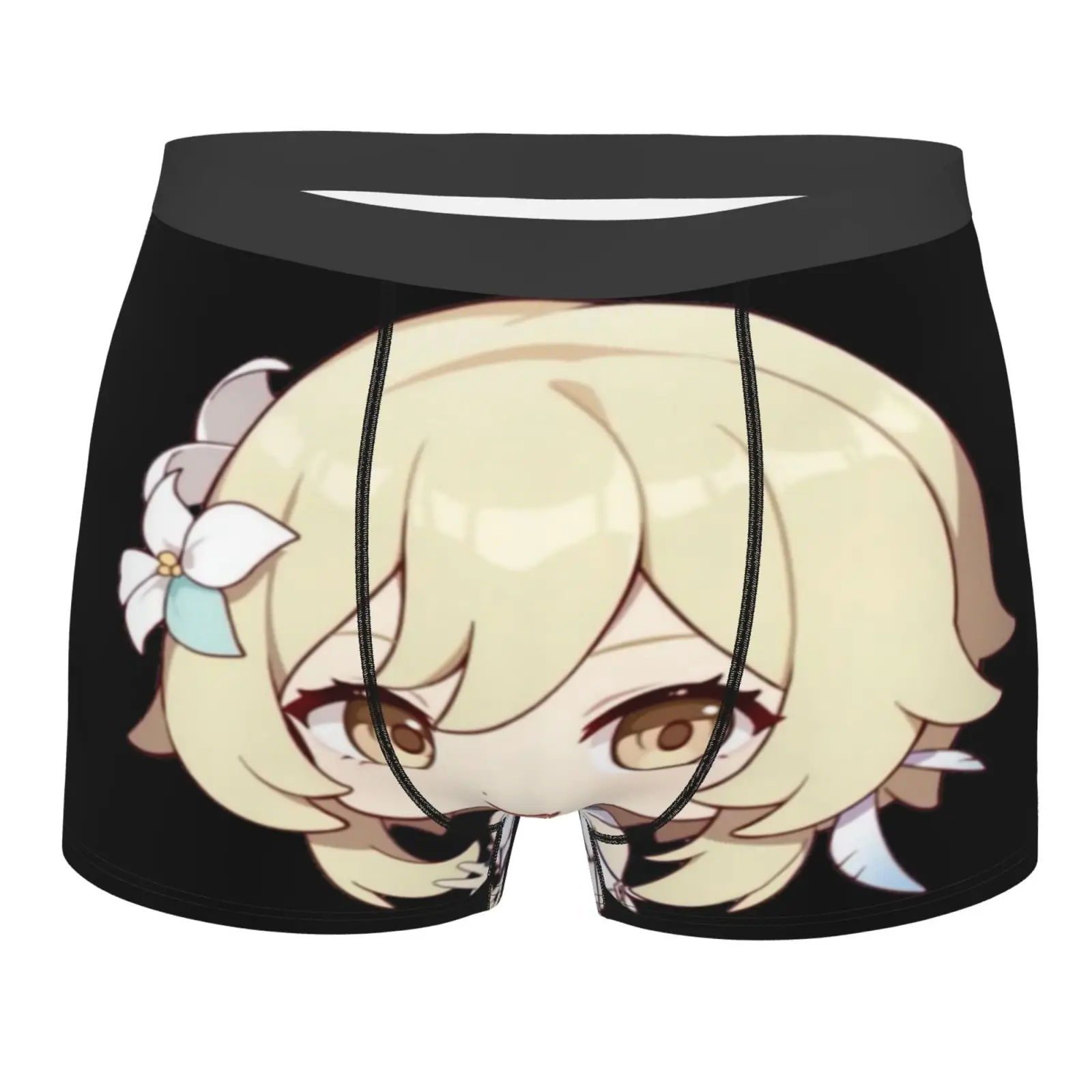 

Трусы-боксеры Lumine мужские, из полиэстера, нижнее белье для мужчин и женщин, 1915