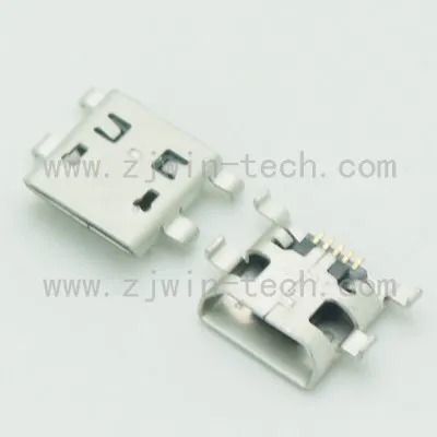 

Разъем Micro USB 1000 для зарядки планшета, телефона, 5Pin DIP (наклонный)