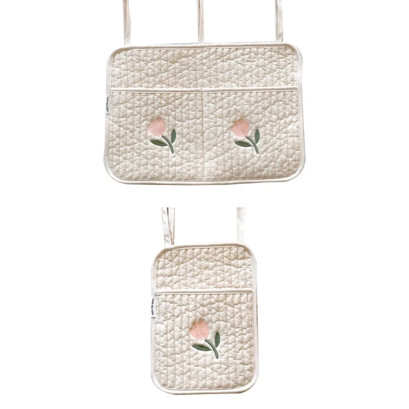 

Baby Crib Hanging Bag Cot Bed Toys Diaper Storage Organizer Nappy Holder Pocket for Infant New 2022 New 2022