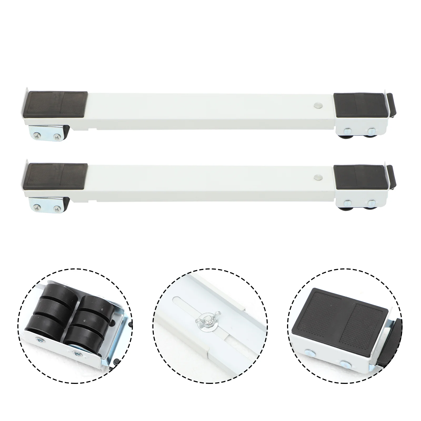 

1set Fridge Stand Washing Machine Stand Manual Washing Machine Heavy Furniture Roller Move Tools