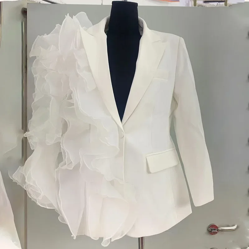 Европейский и американский тренд персонализированный костюм осень 2023 новая мода