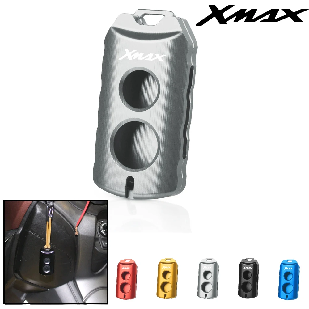Высококачественный чехол для ключей с ЧПУ мотоцикла YAMAHA XMAX X-MAX 125 250 300 400 2017 2018 2019