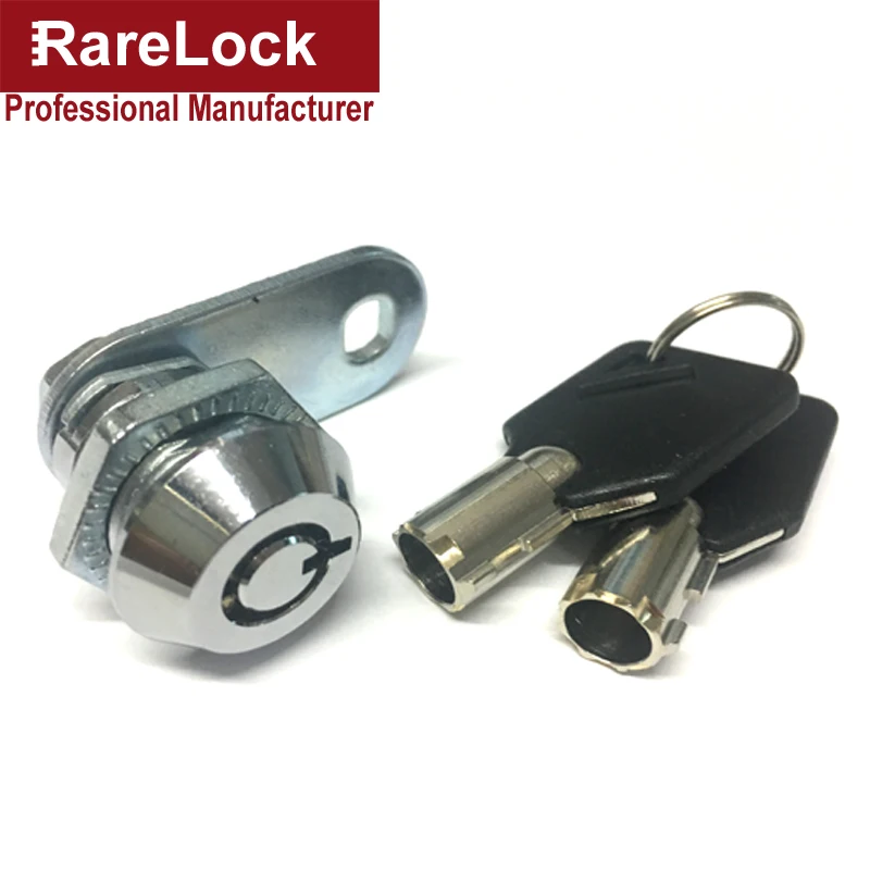

High Security Drawer Tubular Lock Keyed Different for Door Mailbox Cabinet Tool Box Keys DIY Furniture Hardware Rarelock A