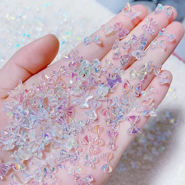 

NEW2023 Nail Shaped Drill Rhinestones Parts Crystal Drop Rhombus Arrow Colorful Flatback Stones 3D Gems Nails Art Decoration