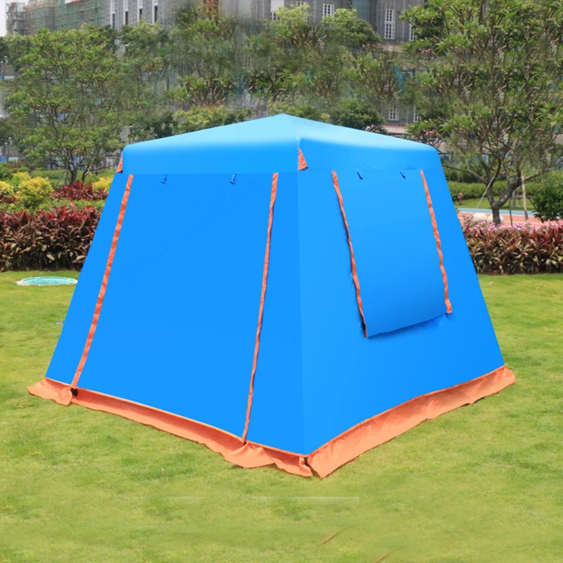 

Ultralarge 5-8 Person Automatic Double Layer Waterproof Windproof Camouflage Camping Tent Large Gazebo Sun Shelter