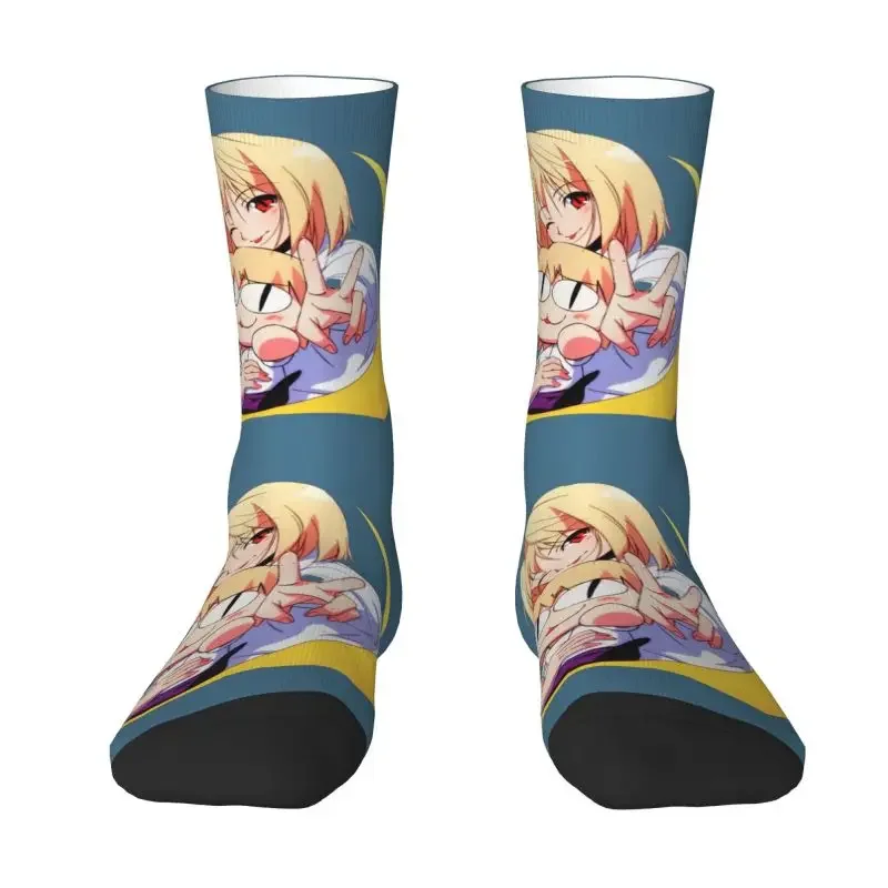 

Cool Men's Neco Arc Dress Socks Unisex Breathbale Warm 3D Print Cartoon Animated Tv Movie Crew Socks
