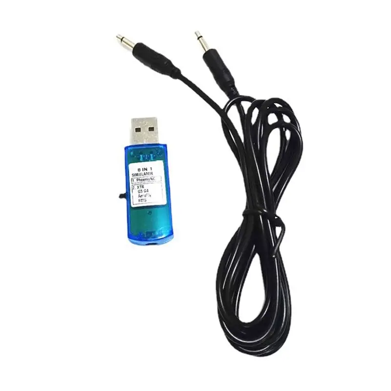 Фото WOWFU-2X Восьмиканальный USB-контроллер для авиасимуляторов XTR5 FMS G4 FPV для самолетов и вертолетов №3