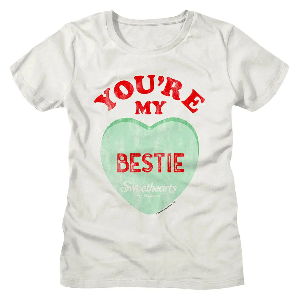 Женская футболка с длинным или коротким рукавом Love Arts You Are My Bestie