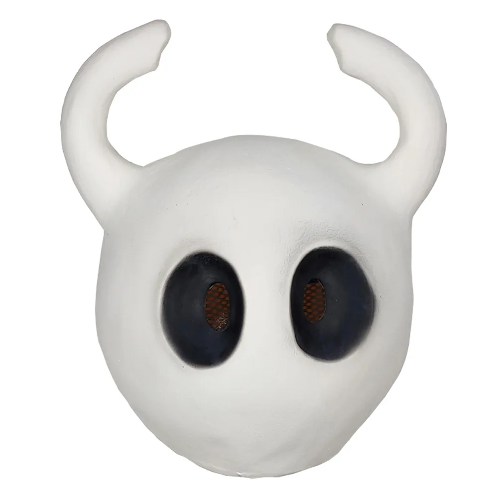 Hollow Knight Cosplay Mask Cosplay Game Funny Latex Masks Helmet Halloween Party Props Tools