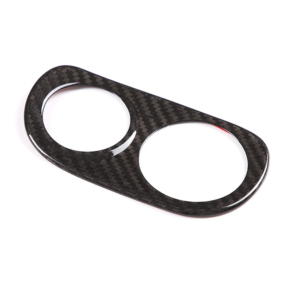 

Headlight Switch Trim Trim Cover 1pc Black Dry Carbon Fiber Easy Installation Front No Drilling Required Durable
