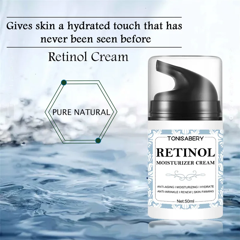 

Retinol Facial Cream Hydrating Moisturizr Nourishing Treatment Cream Firming Skin Whiten Anti-Wrinkle Anti-Aging Cream Skincare
