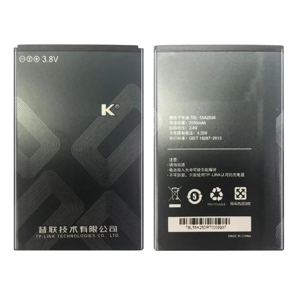 TBL-55A2550 2550mAh аккумулятор для Φ M7350 TP-LINK 2500L WIFI Bateria Гарантия 2 года быстрая доставка