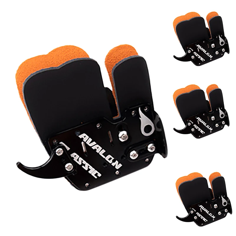 IOKHEIRA ARCHERY Archery Finger Tab Guard Protection Right Finger Guard for Tradition Bow Hunting