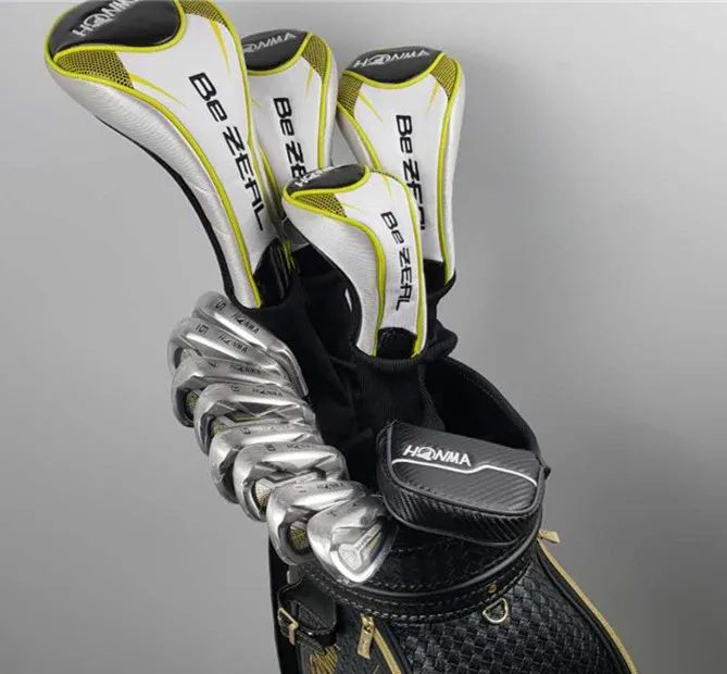 

Men Golf Clubs HONMA BEZEAL 525 Complete Set HONMA Golf Driver.Fairway Wood.Iron.Putter Graphite Shaft R/SR/S Flex(No Bag）