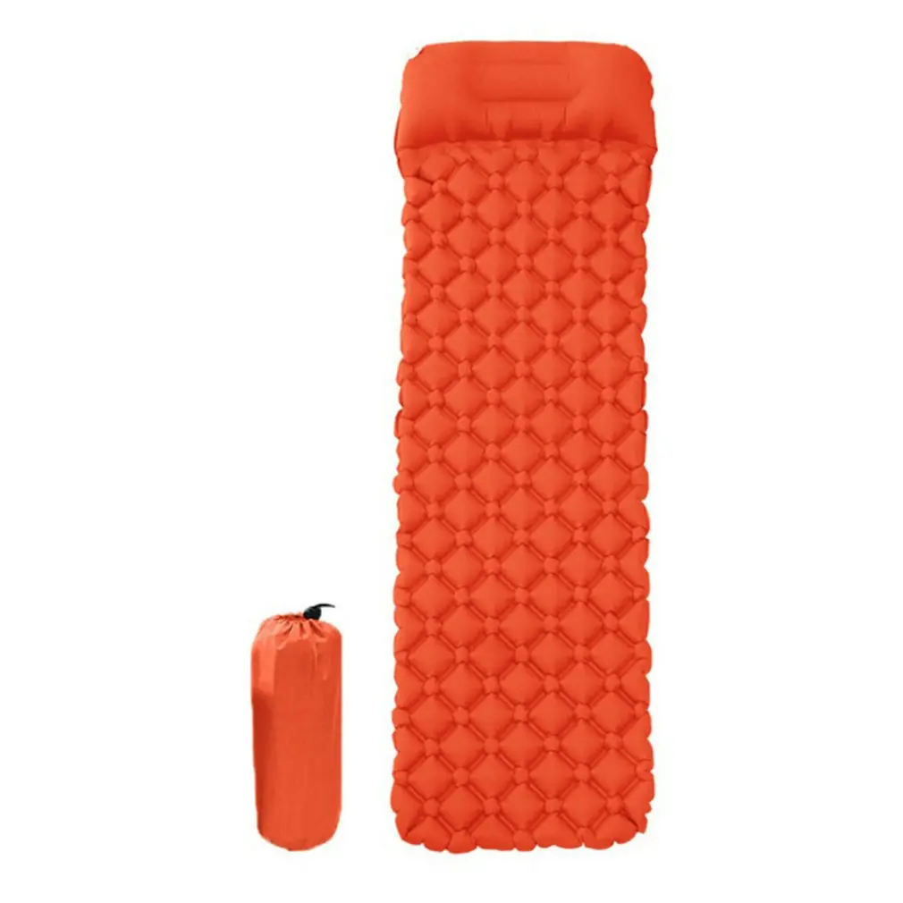 

Outdoor Camping Moisture-proof Inflatable Cushion TPU Lightweight With Pillow Double-acting Air Valve Cushion